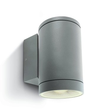 ONE Light PAR30 Outdoor -  buiten wandverlichting - 10,8 x 17,5 cm - IP65 - grijs