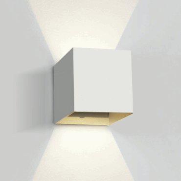 ONE Light Outdoor Wall Dark Lights - buiten wandverlichting - 11,1 x 9,5 x 11 cm - 2 x 3W LED incl. - IP54 - zwart