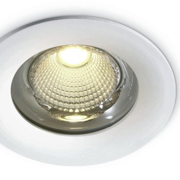 ONE Light Outdoor/Bathroom Range - inbouwspot - Ø 110 mm, Ø 100 mm inbouwmaat - 15W LED incl. - IP65 - wit - warm witte lichtkleur