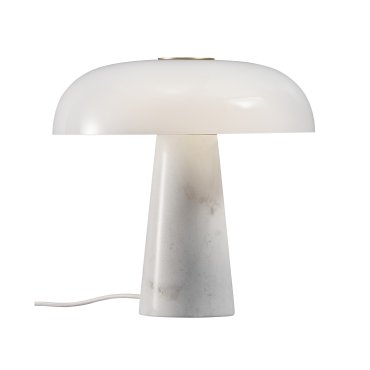 Design for the People Glossy - tafellamp - Ø 32 x 32 cm - opaal wit