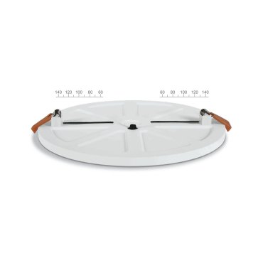 ONE Light Floating Panels Range - plafondverlichting - Ø 16 x 2,4 cm - 14W LED incl. - wit - witte lichtkleur