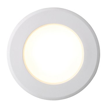 Nordlux Birla - inbouwspot - Ø 95 mm, Ø 70 mm inbouwmaat - 7W dimbare LED incl. - wit