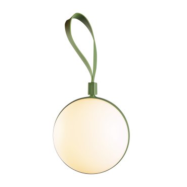 Nordlux Bring To-Go 12 - draagbare lamp met oplaadbare batterij - 12 x 26 x 9,3 cm - 1W LED incl. - IP54 - wit en groen