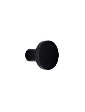 Nova Luce Nano - wandlamp - Ø 12 x 9,4 cm - 9W LED incl. - zandzwart