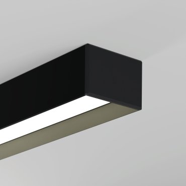 Klus Giza-ll-zmg - ledprofiel - 3,12 x 2,16 cm - zwart