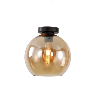 Artdelight Marino - plafondverlichting - Ø 25 x 26 cm - amber