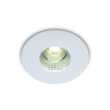ONE Light COB IP54 Range - inbouwspot - Ø 95 mm, Ø 68 mm inbouwmaat - 7W LED incl. - IP54 - wit