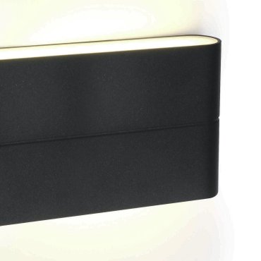 ONE Light Outdoor Slim Range - buiten wandverlichting - 17,5 x 9 x 2,8 cm - 2 x 6W LED incl. - IP54 - antraciet