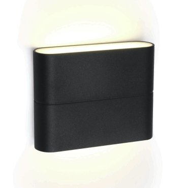 ONE Light Outdoor Slim Range - buiten wandverlichting - 11,5 x 9 x 2,8 cm - 2 x 3W LED incl. - IP54 - antraciet