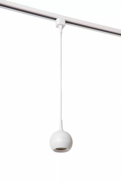 Lucide Track Favori Hanglamp - Ø 9 x 145 cm -  1-fase Railsysteem - wit