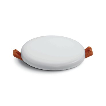 ONE Light Frameless Range - buiten plafondverlichting - Ø 10 x 2,2 cm - 8W LED incl. - IP65 - wit - witte lichtkleur
