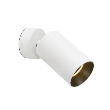 Faro Stan - opbouwspot 1L - Ø 6 x 15 cm - 15W LED incl . - mat wit