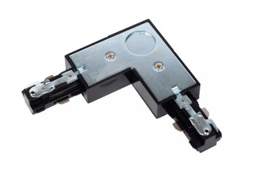 Lucide Track L-koppelstuk links - 1-fase Railsysteem - 230V - zwart