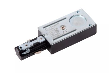 Lucide Track startvoeding - 1-fase railsysteem - 230V - zwart
