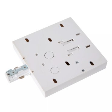 Lucide Track start- of middenvoeding - 1-fase Railsysteem - 230V - wit