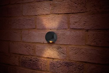 Integral LED Havana - buiten wandlamp - 7 x 5,05 x 8,16 cm - 6W LED incl. - IP54 - antraciet