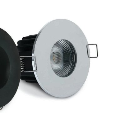 ONE Light Fire Rated Range - inbouwspot - Ø 83 mm, Ø 68 mm inbouwmaat - 6W LED incl. - IP65 - wit