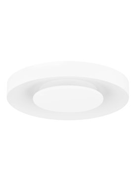 Nova Luce Pada - plafondlamp - Ø 40 x 5 cm - 25W dimbare LED incl. - zandwit