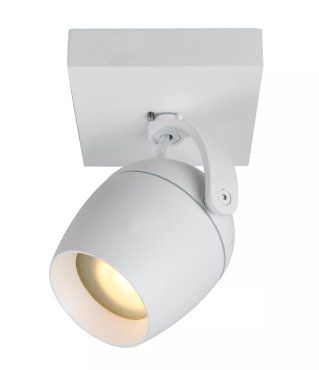 Lucide Preston - plafondspot badkamer - 10 x 10 cm - IP44 - wit