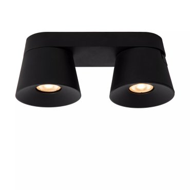 Lucide Trigono - opbouwspot 2L - 22,5 x 10,5 x 9,8 cm- zwart