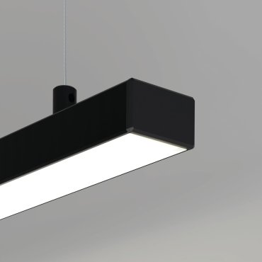 KLUS Glaza-ll - ledprofiel - 2,62 x 1,62 cm - zwart
