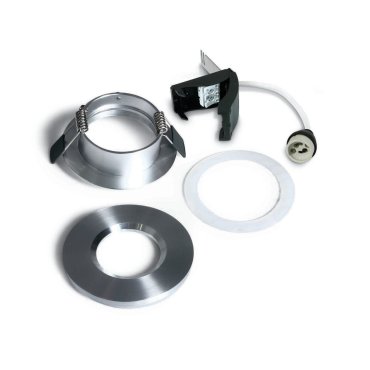 ONE Light Bathroom Range - inbouwspot - Ø 84 mm, Ø 68 mm inbouwmaat - IP65 - aluminium