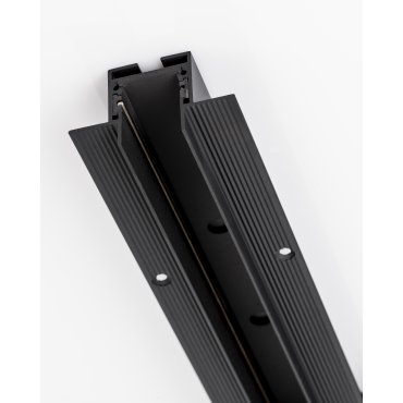 Nova Luce Planet 03 - trimless verzonken magnetisch profiel voor gipsplafonds - 200 x 6,5 x 3,9 cm - zandzwart