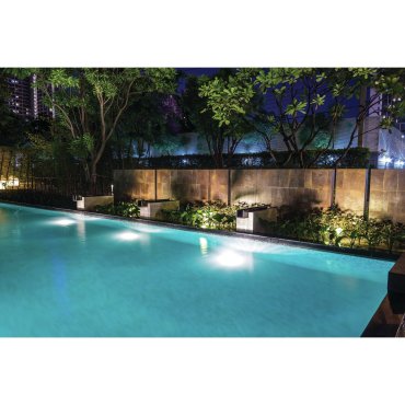 ONE Light Garden Round - grondspot op piek - Ø 11,5 x 20,5 cm - 9W LED incl. - IP65 - antraciet