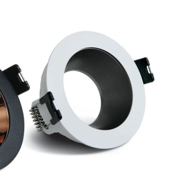 ONE Light Chill Out Range - inbouwspot - Ø 79 mm, Ø 70 mm inbouwmaat - wit en zwart