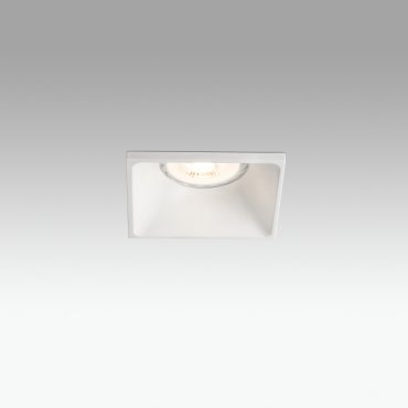 Faro Neon - inbouwspot - 75 x 75 mm, 70 x 70 mm inbouwmaat - mat wit