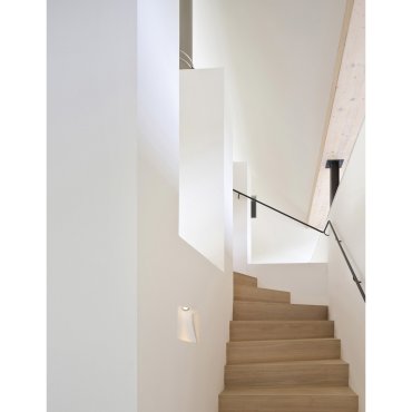 Nova Luce Cirocco - inbouw wandverlichting - 17 x 14,2 cm - 1W LED incl. - wit gips