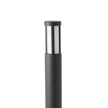 Faro Logar - tuinpaal - Ø 8 x 65 cm - 12W LED incl. - IP54 - donkergrijs