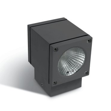 ONE Light Outdoor Wall Cylinders  - buiten wandverlichting - 8 x 11,3 x 9,5 cm - 6W LED incl. - IP54 - antraciet