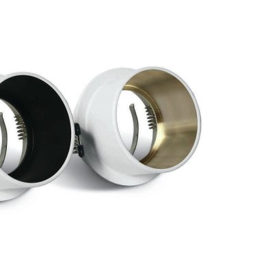 ONE Light Recessed Cylinders - inbouwspot - Ø 68 mm, Ø 62 mm inbouwmaat - wit en zwart