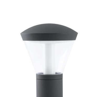 Faro Shelby - tuinpaal - Ø 19 x 33 cm - 10W LED incl. - IP65 - donkergrijs