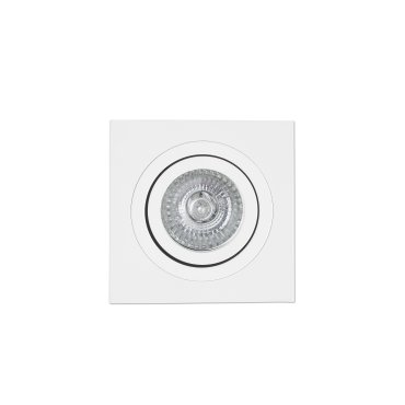 Faro Radon - inbouwspot - 92 x 92 mm, Ø 80 mm inbouwmaat - mat wit