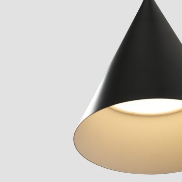 Faro Lina - hanglamp - Ø 23,5 x 24,6 cm - 12W LED incl. - zwart