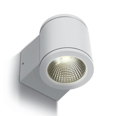 ONE Light Outdoor Wall Cylinders - buiten wandverlichting - 8 x 10,6 x 9 cm - 6W LED incl. - IP54 - wit