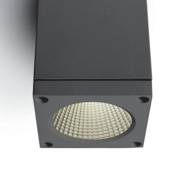 ONE Light Outdoor Ceiling Cylinders - buiten plafondverlichting - 8 x 8 x 10,7 cm - 6W LED incl. - IP54 - antraciet