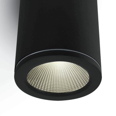ONE Light Outdoor Ceiling Cylinders - buiten plafondverlichting - Ø 8 x 10,5 cm - 6W LED incl. - IP54 - zwart
