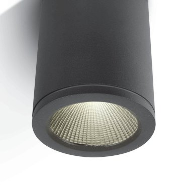 ONE Light Outdoor Ceiling Cylinders - buiten plafondverlichting - Ø 8 x 10,5 cm - 6W LED incl. - IP54 - antraciet