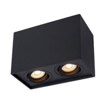 Lucide Tube - plafondspot - 9 x 12 x 18 cm - zwart