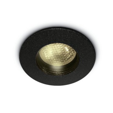 ONE Light - inbouwspot - Ø 25 mm, Ø 20 mm inbouwmaat - 1W LED incl. - zwart