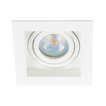 Projectlight Bloq - inbouwspot - 100 x 100 mm, 92 x 92 mm inbouwmaat - wit