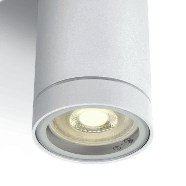 ONE Light GU10 Outdoor Cylinders - buiten plafondverlichting - Ø 6,5 x 9,5 cm - IP54 - wit