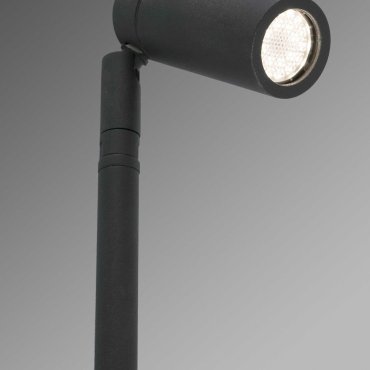 Faro Seth 60 - grondspot op piek met stekker - Ø 4 x 8,5 x 60 cm - 6W LED incl. - IP44 - zwart