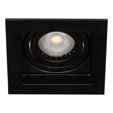 Projectlight Bloq - inbouwspot - 100 x 100 mm, 92 x 92 mm inbouwmaat - zwart