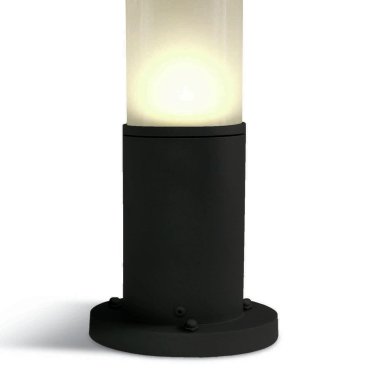 ONE Light E27 Tube Lights - tuinpaal - Ø 10,7 x 35 cm - IP54 - zwart