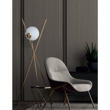 Maxlight Xena - staanlamp - 150 cm - messing