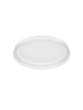 Nova Luce Ormi - plafondlamp - Ø 45 x 7 cm - 38W dimbare LED incl. - zandwit